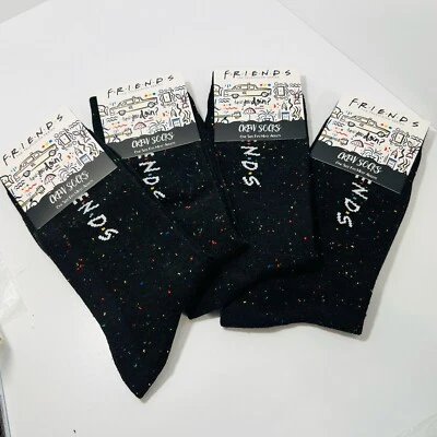 4 x пары друзей ТВ-шоу экипажа носки, один размер подходит большинству женщин, Culturefly коробка - Изображение 1 из 4