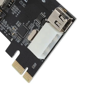 Pci-E Card 3-Port-Erweiterungskarte 1394 Schnittstellenkonvertierun CHP - Afbeelding 1 van 22