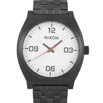 Nixon Time Teller Corp Black/ White 37 mm Watch A1247 005 A1247-005 - BRAND NEW - Image 1 of 4