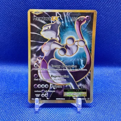 Pokémon TCG Mewtwo EX Full Art Holo Card 103/108 Evolutions MP - Image 1 of 2