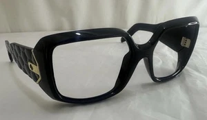 Spy+ Optic Eliza Sunglasses Black/Gold Frames Oversized Rectangular Frame Only - Picture 1 of 9