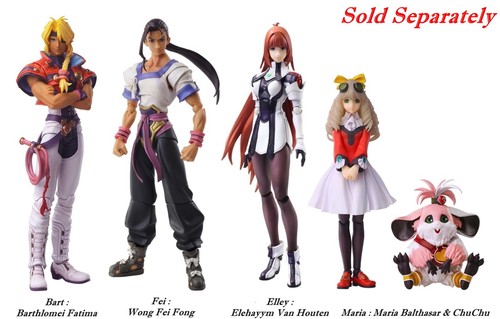 Square Enix Xenogears Bring Arts Fei Fong Wong PVC Action Figure