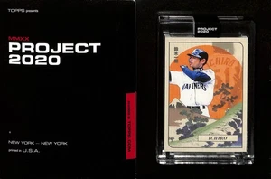 2020 TOPPS PROJECT 2020 #342 ICHIRO SUZUKI - SEATTLE MARINERS - OLDMANALAN - Picture 1 of 2