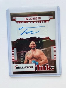 2024 Panini Contenders Bellator INK Tim JOHNSON - Picture 1 of 2