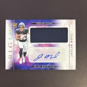 Camiseta deportiva Panini Origins Jaylin Noel RC 2025 automática #RJJ-JNL Texans - Imagen 1 de 2