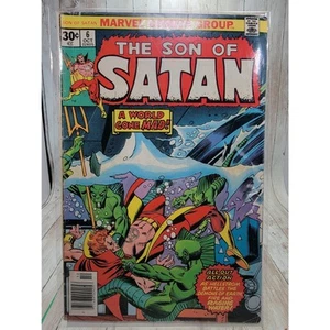 Il figlio di Satana #6 Marvel Comics 1976 età del bronzo Daimon Hellstrom - Foto 1 di 6