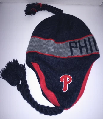 Philadelphia Phillies Knit Hat - Stadium Giveaway (SGA) Cabrini College - Good - Image 1 of 4