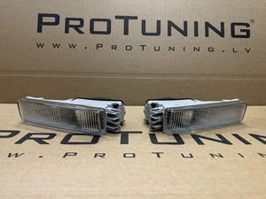 OE Look White Front Bumper Fog Lights For Audi 90/80 B3+B4 + RS2 - Picture 1 of 5