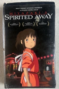 Miyazaki’s Spirited Away VHS Tape Clamshell Studio Ghibli 2001 Anime Vintage - Bild 1 von 7