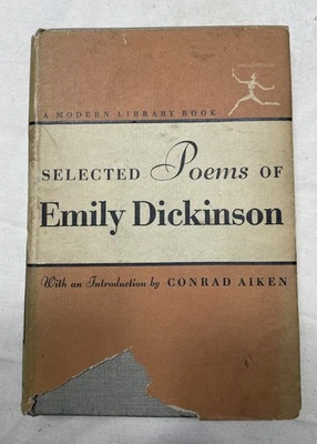 Selected Poems of Emily Dickinson — Modern Library 1948 Conrad Aiken Intro HC/DJ - Изображение 1 из 4