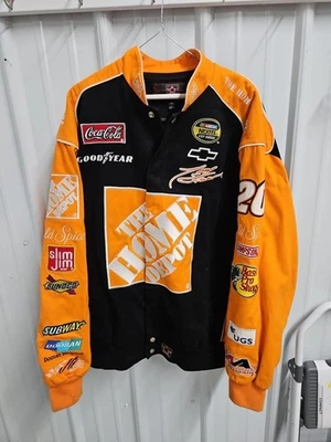 Tony Stewart JH Design Jacket Nascar Home Depot XL - Image 1 of 4