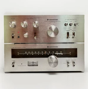 Vintage Kenwood KA-3500 & KT-5300 Stereo Amplifier / Tuner Combo, WORKING - Picture 1 of 24