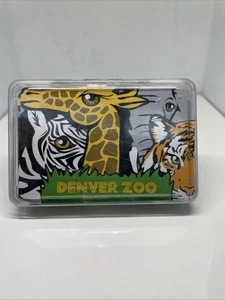 Baraja de cartas de recuerdo del zoológico de Denver - Imagen 1 de 3