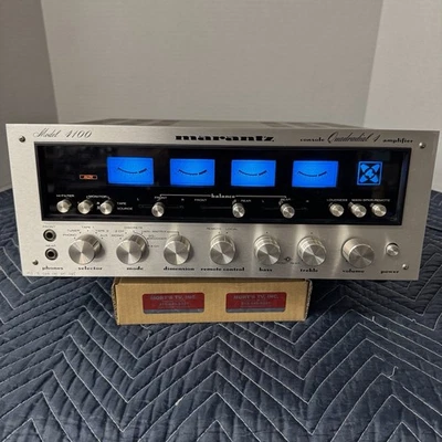 MARANTZ 4100 CONSOLE QUADRADIAL 4 AMPLIFICADOR - REPARADO - LIMPO - TESTADO - Imagem 1 de 4