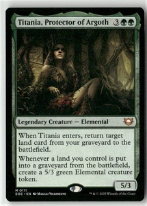 Titania, Protector of Argoth 111 NM MTG Commander: Edge of Eternities Magic - Bild 1 von 2
