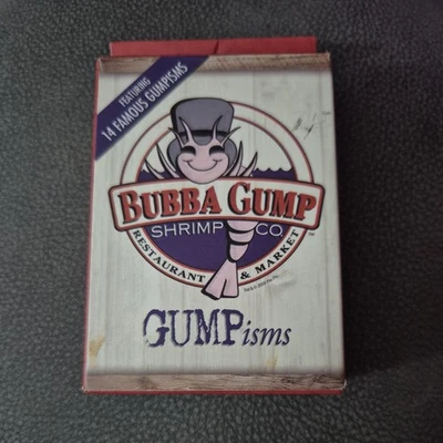 Bubba Gump GUMPisms Souvenir Playing Cards 2009 collectable - Image 1 of 4
