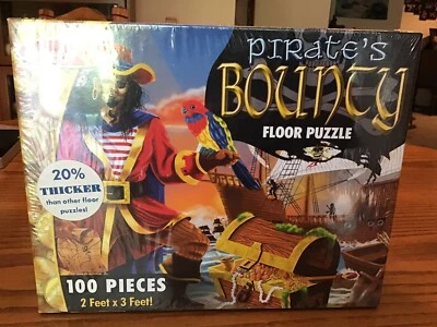 Melissa & Doug Pirates Bounty Floor Puzzle - Image 1 of 2