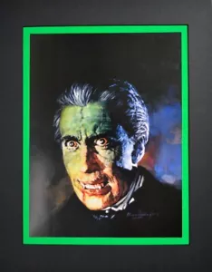 CHRISTOPHER LEE / HORROR DI DRACULA STAMPA Pro Opacato Basilio Gogos Monsterscene 3 - Foto 1 di 1