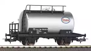 Piko Hobby 58794 Tank Car FS With 2 Axles “Esso”, Aluminum Livery - Picture 1 of 6