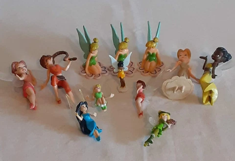 Disney Tinkerbell & Friends 12 Miniature Fairies Figures Cover