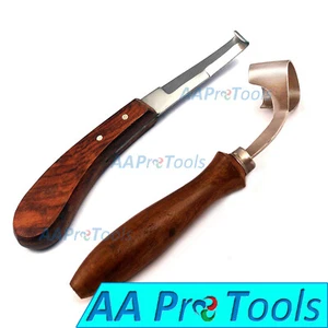 Horse Hoof Double Edge & Swiss Knife 8" Veterinary Instruments - Picture 1 of 3