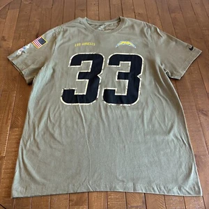Camicia Nike Los Angeles Chargers Salute To Service James Jr #33 nuova con etichette taglia uomo XL - Foto 1 di 9