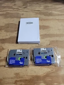 2 versiegelte Patronen BYZ TZC-335 Etikettierband 12 mm 0,047, laminiert  - Bild 1 von 9