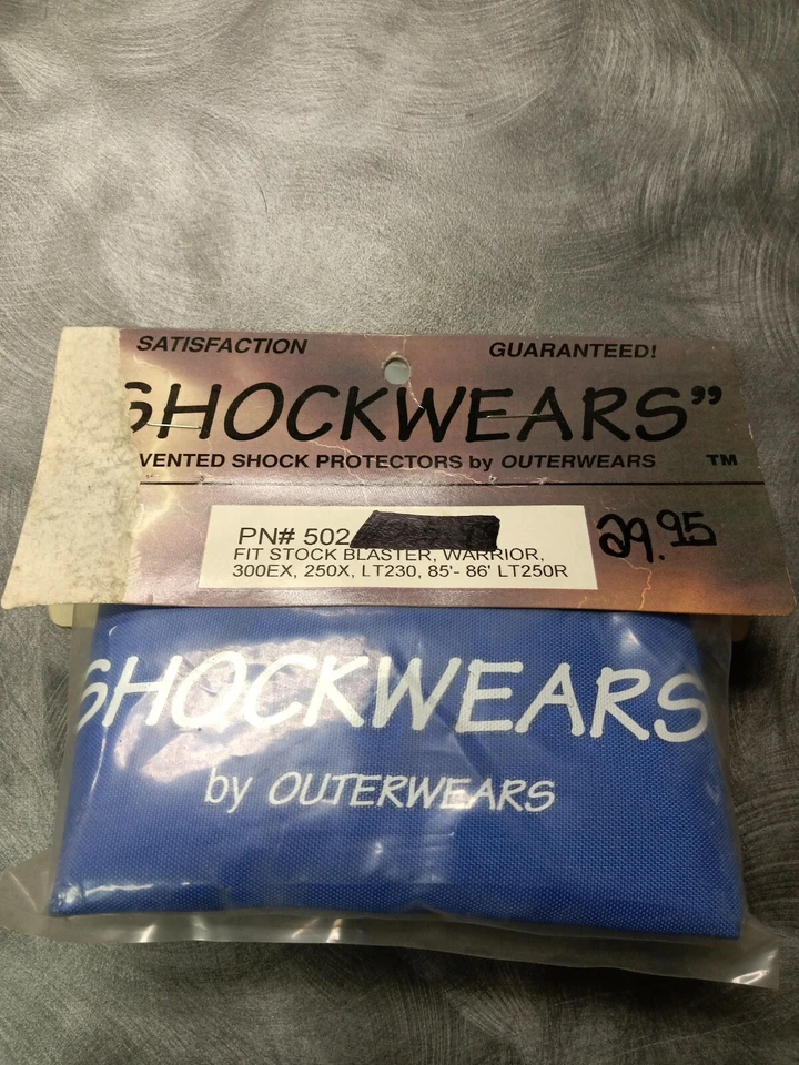 SHOCKWEARS COVER 300EX/250X,blaster,warrior blue NOS - Image 1 of 1