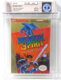 Dragon Spirit The New Legend WATA Carolina  Graded Sealed Nintendo NES Like VGA 