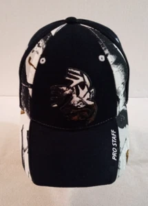 Legendary negro y camuflaje PRO STAFF flex fit gorra/sombrero de caza talla M/L - NUEVO - Imagen 1 de 5