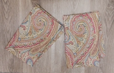 2 fundas de almohada estándar Ralph Lauren Paisley Foto 1 de 4