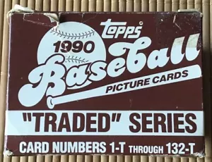 1990 Topps Baseball Traded Series Box Set New Boxed “Rough” X - Picture 1 of 10