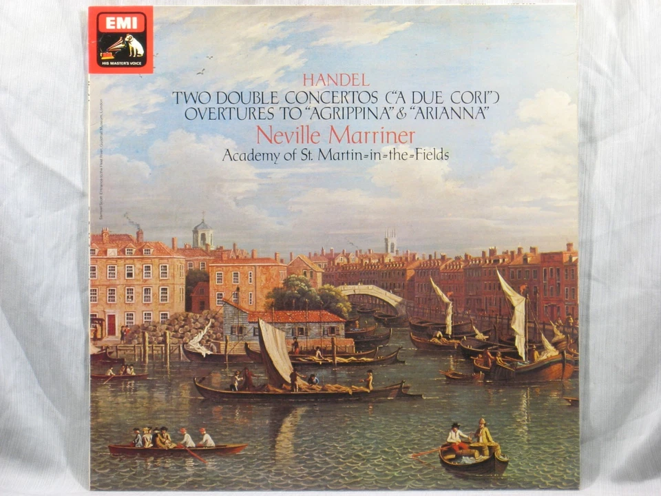 Handel - Two Double Concertos, etc. - St. Martin-in-the-Fields - HMV ASD 3182 - Image 1 of 4