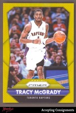 2015 Panini Prizm GOLD Prizms #244 Tracy McGrady 02/10 RAPTORS