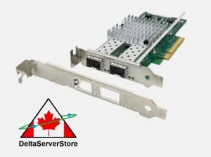 Intel X520-DA2 Dual port 10GB SFP+ PCIe Adapter with Dual Bracket - Foto 1 di 1