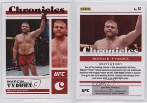 2023 Panini Chronicles UFC Red /199 Marcin Tybura #67