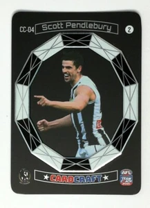 AFL Team Coach 2021 tarjeta artesanal CC04 2 código Scott Pendlebury sin usar - Imagen 1 de 2