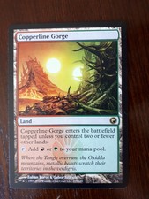 Magic: The Gathering - Copperline Gorge (Scars Of Mirrodin 225/249) NM