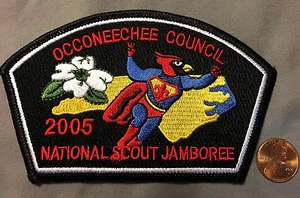 OCCONEECHEE COUNCIL OA 104 2005 SCOUT JAMBOREE MARVEL AVENGERS SUPERMAN JSP - Imagen 1 de 1