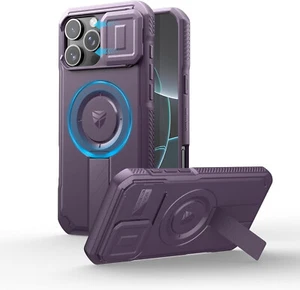 Custodia Dexnor iPhone 16 Pro Max con fotocamera scorrevole compatibile MagSafe viola - Foto 1 di 7