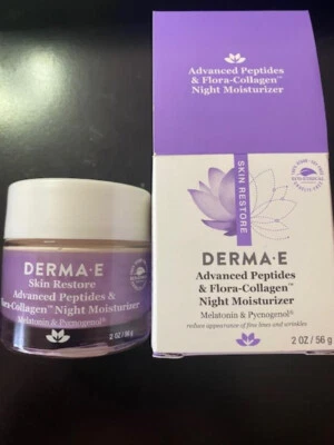 Derma E Advanced Peptides & Flora-Collagen Night Moisturizer - Image 1 of 2