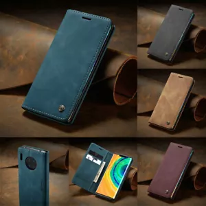 Flip Wallet Leather Stand Case Magnetic Cover For Huawei Mate 30 Mate 30 Pro 5G - Picture 1 of 43