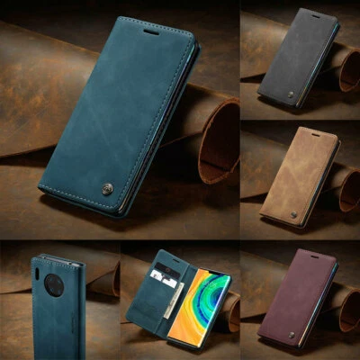 Flip Wallet Leather Stand Case Magnetic Cover For Huawei Mate 30 Mate 30 Pro 5G - Image 1 of 3