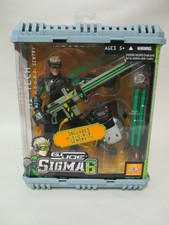 2006 HASBRO G.I JOE COBRA SIGMA 6 HI-TECH HOUND SENTRY 8" ACTION FIGURE MISB