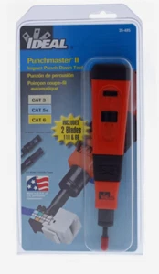 Herramienta perforadora de impacto Ideal Punchmaster II (35-485) ¡NUEVA! - Imagen 1 de 2