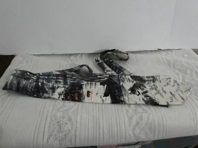 Vintage Wembley Endangered Species Silk Tie Wolf NWT Shades of Gray Made in USA - Image 1 of 4