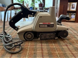 PORTER CABLE MODEL 360 TYPE 3 BELT SANDER, 3” X 24” - Picture 1 of 9