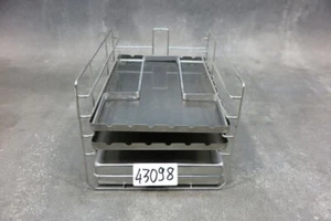 Melag Halterung mit 2 Edelstahl Tablett 43098 - Bild 1 von 5