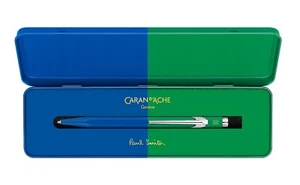 Caran d'Ache Kugelschreiber 849 PAUL SMITH Cobald / Emerald mit Etui, 0849.338 - Bild 1 von 4