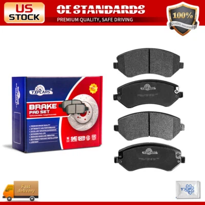 Front Disc Ceramic Brake Pads for 2002 2003 2004 2005 2006 2007 Jeep Liberty - Image 1 of 4
